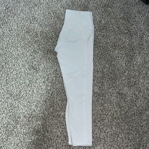 Leggings, White, Fabletics, Small, High Rise, Powerhold